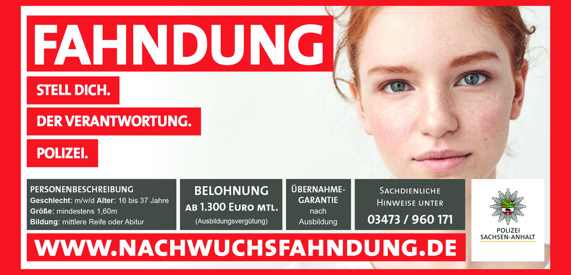 Plakatmotiv zur Nachwuchskampagne